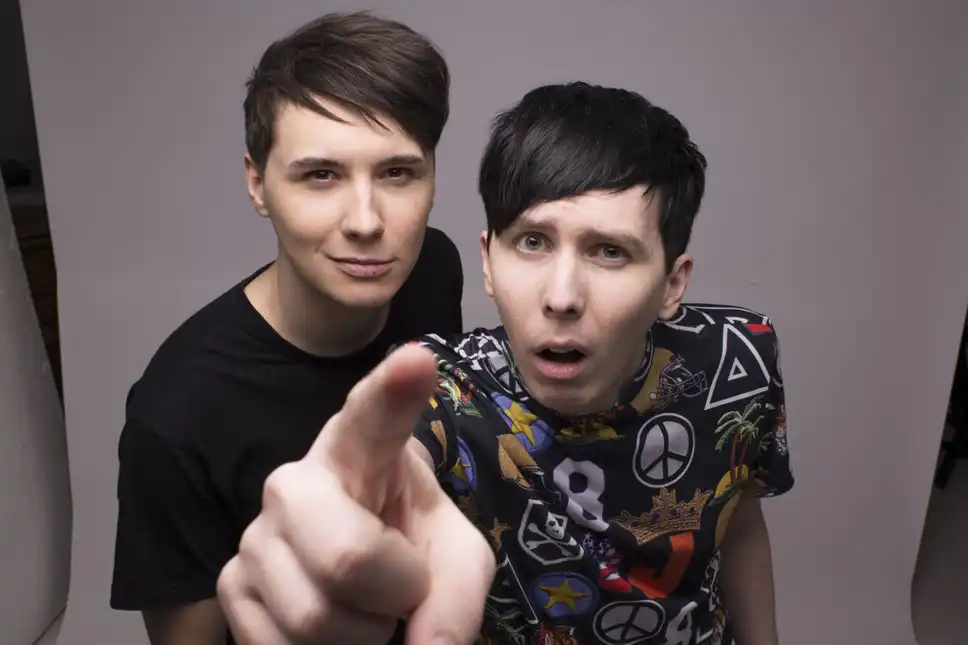 Image of Youtube stars Dan and Phil