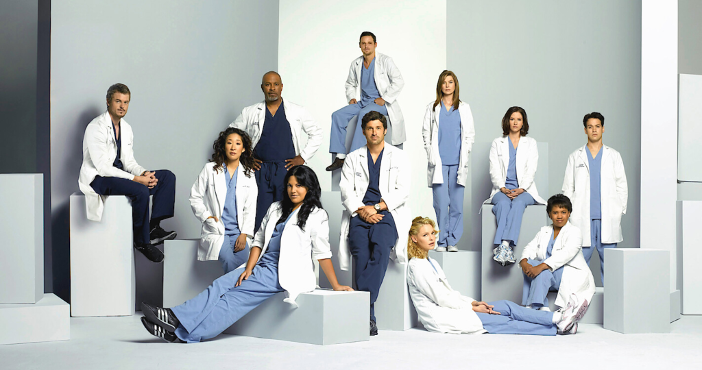 image of season 6 Grey's Anatomy cast