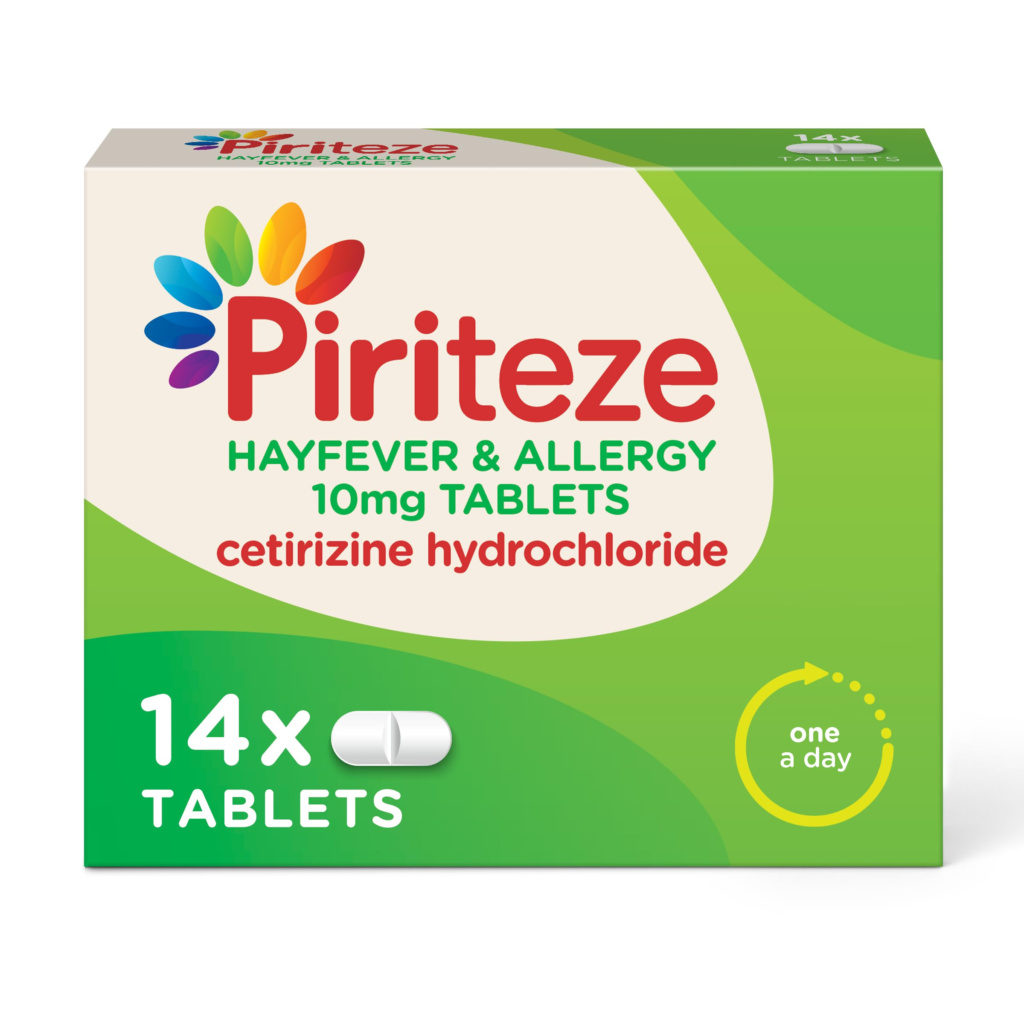 image of hay fever tablets, piriteze