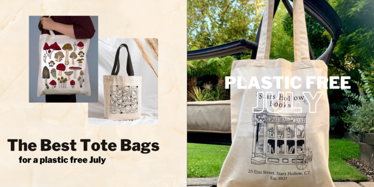 The Best Etsy Tote Bags for a Plastic Free July